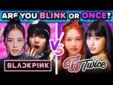 Видео: BLACKPINK vs TWICE: Ты BLINK или ONCE? 🩷💜 | KPOP QUIZ GAME