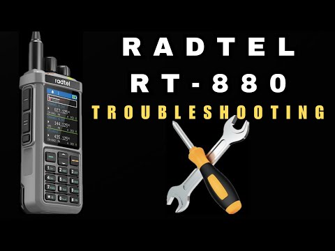Видео: Устранение неполадок Radtel RT-880 / UV98