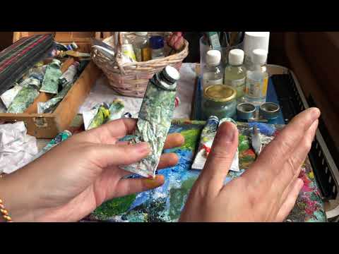 Видео: Масляная живопись. С чего начать. #советы #выбратьмасло #Easy