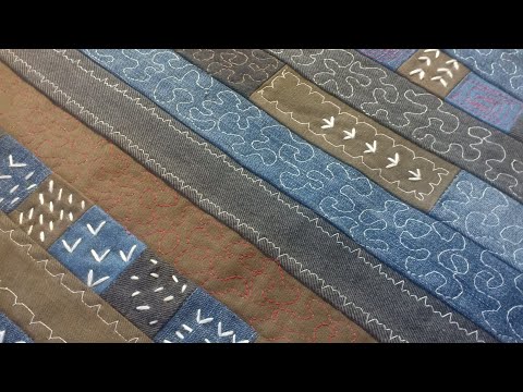 Видео: ШИТЬЁ из ПОЛОС. Заготовка на сумку, старые 👖 в дело.