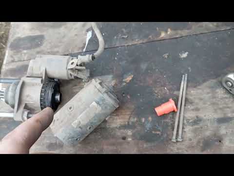 Видео: Снятие и разбор стартера Шкода Октавия тур 1.9tdi сломался стартер Skoda Octavia tur