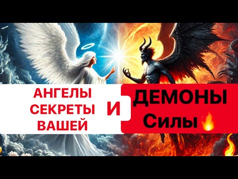 Видео: АНГЕЛЫ И ДЕМОНЫ❗️ СЕКРЕТЫ ВАШЕЙ СИЛЫ❗️