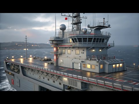 Видео: 🚢 Taiho-Class 2026 — японский авианосец будущего! Инженерный шедевр на воде
