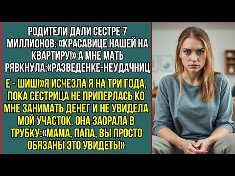 Видео: Семья кинула меня с квартирой, а спустя время нашли мой адрес, чтобы занять денег и просто обалдели.