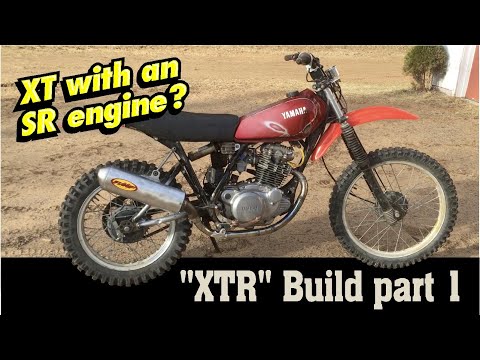 Видео: Дешевая сборка Yamaha XT 250 "XTR" (часть 1)