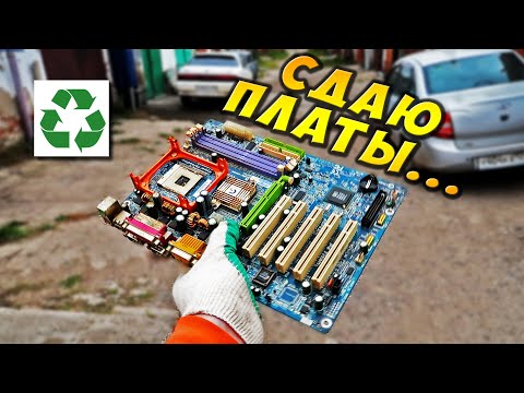 Видео: СДАЛ ПЛАТЫ ИЗ МУСОРКИ / ЗАРАБОТАЛ ДЕНЬГИ НА РАДИОДЕТАЛЯХ МОНИТОРКА #ewaste #dumpsterdiving #платы