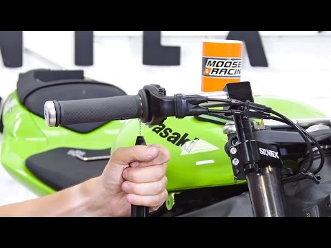 Видео: Установка Регулируемых Клипонов Ninja ZX6R