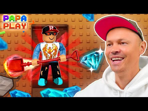 Видео: Редкие минералы в Dig 1 Million Blocks