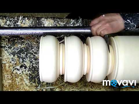 Видео: Токарные работы - чашки 3