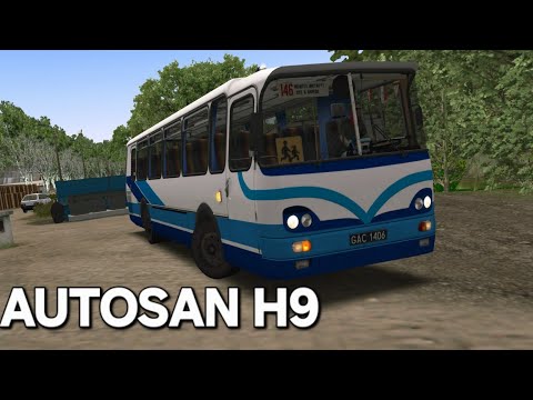 Видео: Польский автобус Autosan H9 Чистогорская обл. Omsi 2