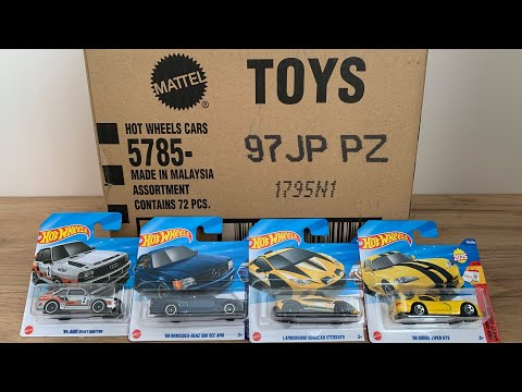 Видео: Case P Hot Wheels 2025. Огляд кейсу P хот вілс. TH Ауді, Мерседес-Бенц, Ламборджині. Частина 2