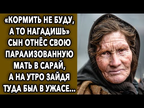 Видео: Отправил её в сарай, а на утро зайдя туда пришел в шок, увидев эту картину...