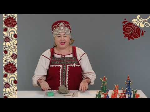 Видео: Изготовление игрушки-свистульки из глины (Абашевская игрушка)