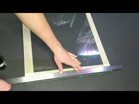 Видео: Изготовление большого аквариума без рёбер и стяжек с позрачными швами.