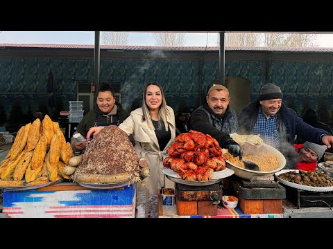 Видео: УЗБЕКИСТАН! Изменился ли ТАШКЕНТ? Обжорные РЯДЫ, Уличная еда! САМЫЙ БОЛЬШОЙ БАЗАР! Шашлык, Плов