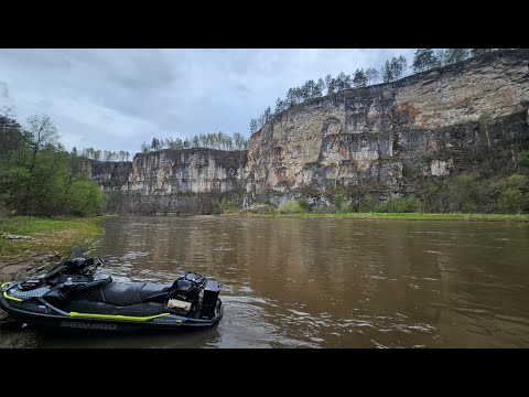 Видео: сплав по реке Ай на гидроцикле BRP Sea-Doo Explorer Pro 170, 27 апреля 2024г.