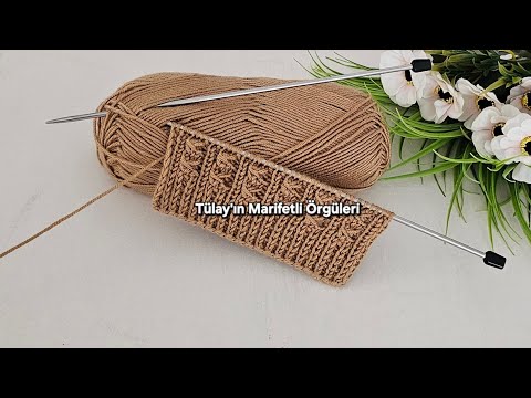 Видео: Простой и стильный узор для вязания жилета, кардигана и свитера