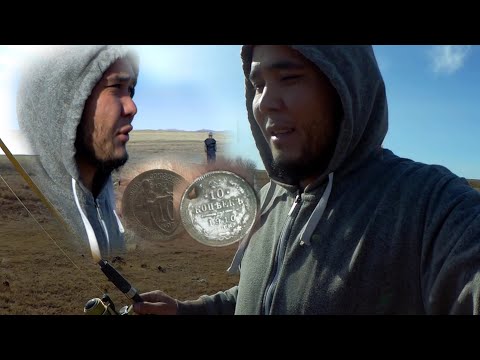 Видео: Күміс таптық, тыйын ақша бола ма? Мұз қатты балық... |даббро|