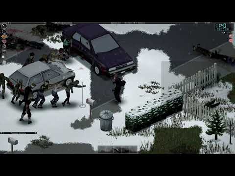 Видео: | Project Zomboid | Ванилка | Просто не ваш день | 0 фитнеса и сил�