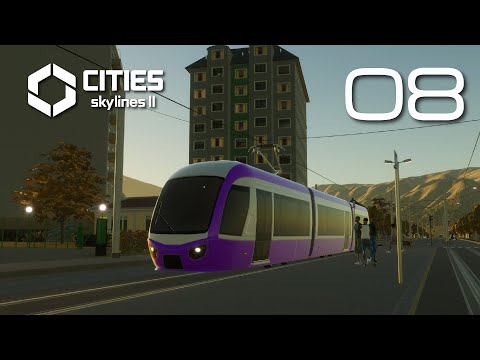 Видео: Трамваи и прочие этапы развития в Cities: Skylines II