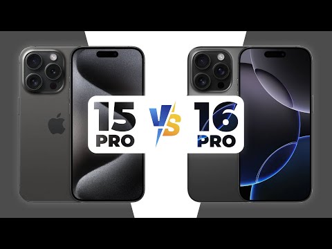 Видео: iPhone 16 Pro vs iPhone 15 Pro - Порівняння актуальних айфонів!