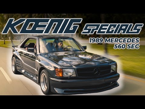 Видео: За рулем Koenig Specials 560 SEC | Единорога 80-х!!