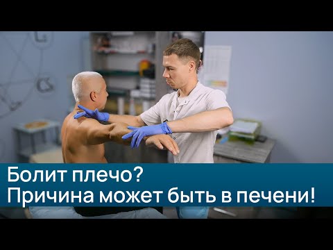 Видео: Болит плечо? Причина может быть в печени!