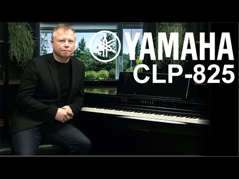 Видео: Yamaha Clavinova CLP825 | Полная демонстрация и руководство для покупателя