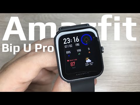 Видео: Обзор Amazfit Bip U Pro // Умные часы