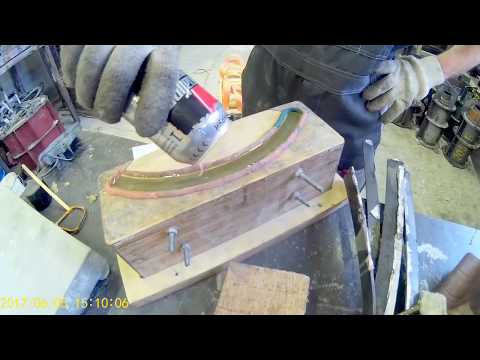 Видео: заливка полиуретана с армированием