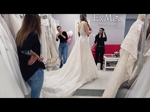 Видео: Выбираем Свадебное Платье. Свадебный Салон ExMiss Boutique. Санкт-Петербург
