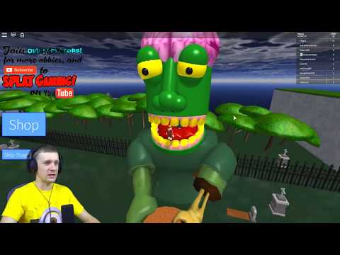 Видео: Побег от Зомби в ROBLOX Зомби съел меня Приключения мульт героя как майнкрафт игры от FFGTV