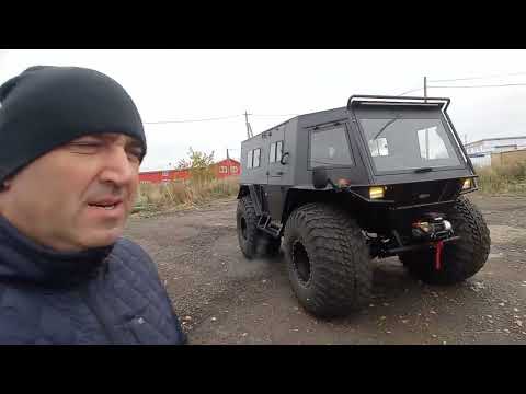 Видео: Обкатываем вездеход Тундра Восток!