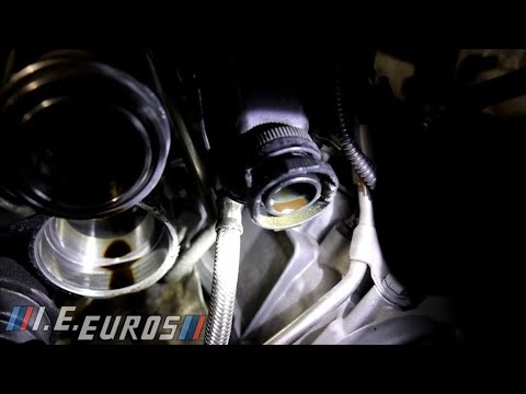 Видео: Двигатель BMW N63 неисправен PCV-клапан, высокий расход масла, дым при движении 750 550 650 X5 X6
