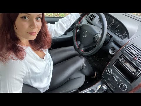 Видео: АСМР В Машине [ Mercedes ] ASMR in CAR