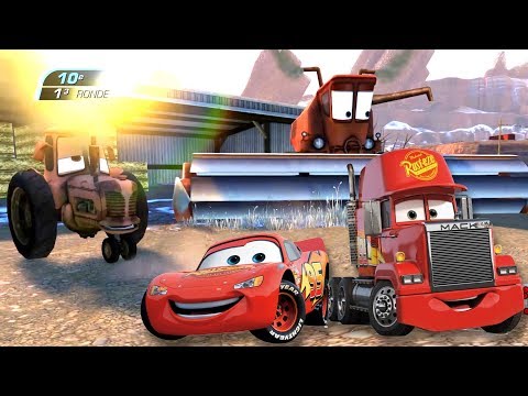 Видео: Тачки 3 полный эпизод Pусский видеоигра Молния Маккуин Комбаин Фрэнк Cars 3 Russian Full Episode