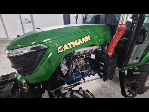 Видео: Трактор CATMANN XD-75.4 LUX обзор без "макияжа" как есть