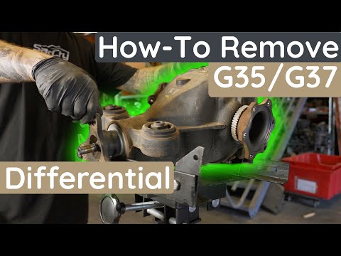 Видео: Как снять дифференциал седана G35/G37