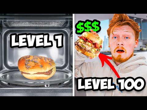 Видео: БУРГЕРЫ с 1 по 100 уровень!