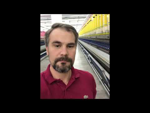 Видео: Современная прядильная фабрика  - производство хлопка