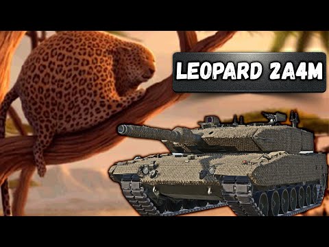 Видео: НОВЫЙ ТОЛСТЫЙ ЛЕОПАРД 2A4M в War Thunder