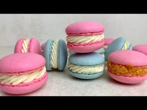 Видео: МАКАРОНС. Оригинал рецепт. Макаронс на французской меренге. Казакша рецепт. #cakerecipe