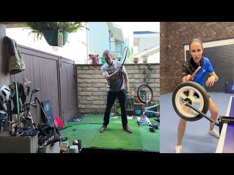 Видео: Движение колеса в гольфе для пробивных ударов #гольф