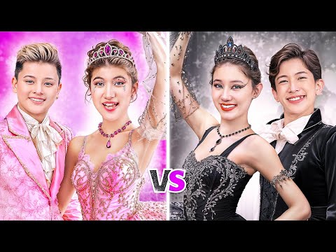 Видео: Чёрная Балерина Vs Розовая Балерина На Конкурсе Балета
