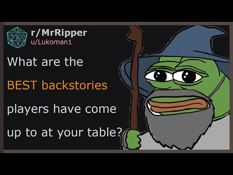 Видео: DM, какие ЛУЧШИЕ предыстории придумали игроки за вашим столом? #dnd