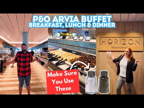 Видео: P&O Arvia Buffet — ПОЛНЫЙ ТУР и САМЫЙ РАЗОЧАРОВАТЕЛЬНЫЙ ужин на корабле