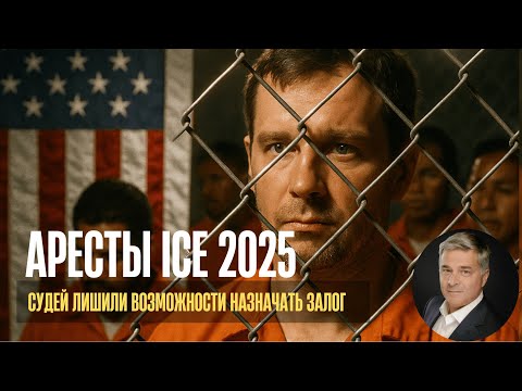 Видео: Аресты иммигрантов офицерами ICE в США. Matter of Q.Li и выход под залог решением судьи.