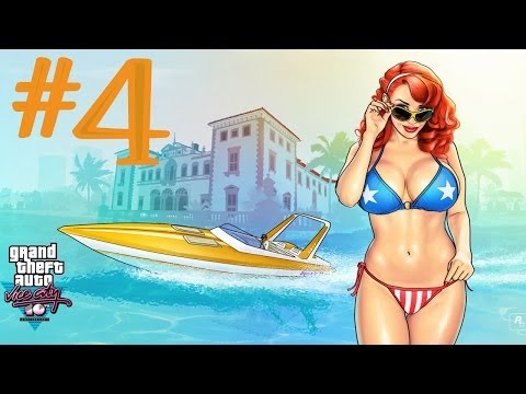 Видео: GTA: VICE CITY. Полное прохождение #4. Паук на заднем плане.
