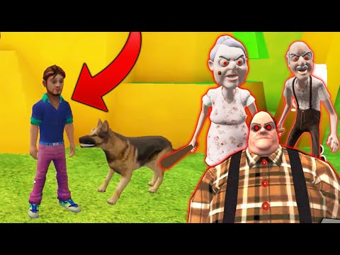 Видео: Как ИГРАТЬ за ГРЕННИ и ГРЕНДПА ловлю ДЕТЕЙ новая ГЛАВА GRANNY and GRANDPA обновление