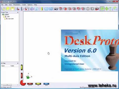 Видео: Desk Proto. Настройка. Поворотная ось. 2 часть.